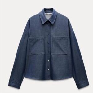 Zara Denim shirt Women's Size Small